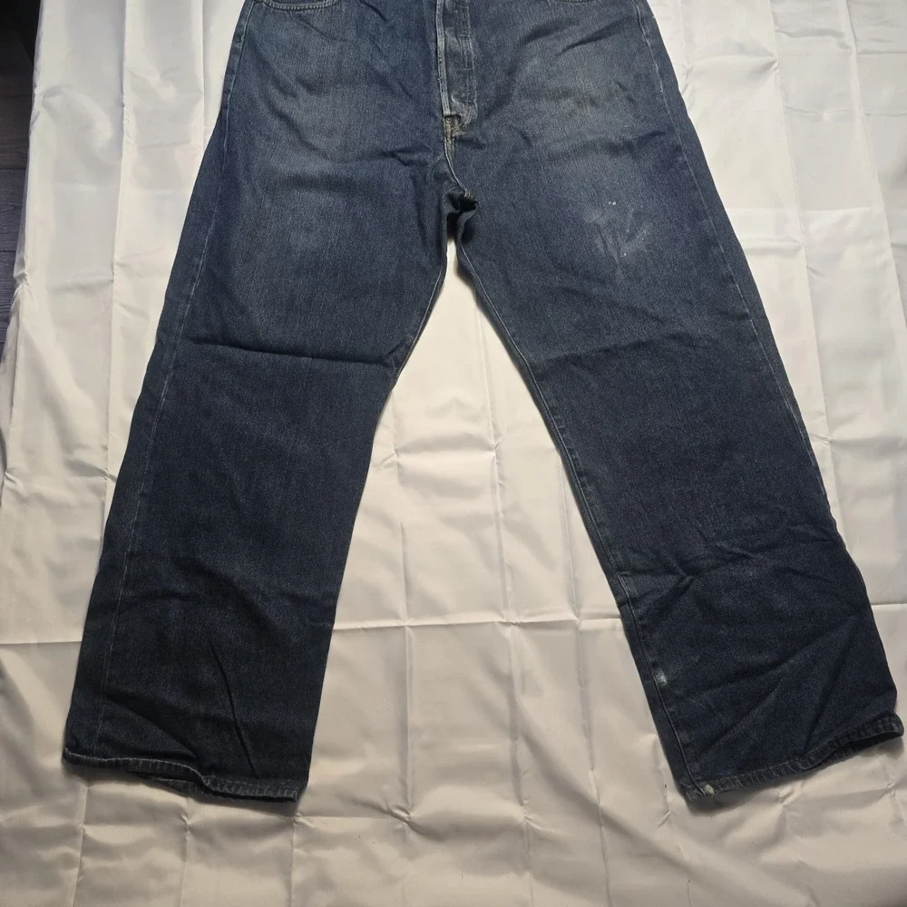 Evisu Y2K Vintage Baggy Wide Leg Loose Fit Jeans 40 Mens F74
